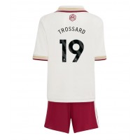Arsenal Leandro Trossard #19 Tretí Detský futbalový dres 2025-26 Krátky Rukáv (+ trenírky)